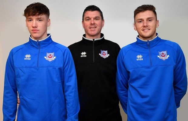 Drogheda United unveil double loan signing of Hayden Cann and Oisin ...