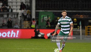 Lee Grace scored his third league goal of the season in Rovers' 3-0 win over Drogheda United