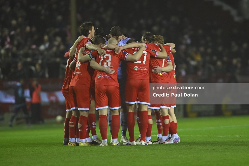 Shelbourne huddle