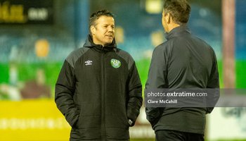 James Keddy pictured in 2020 when he was assistant manager at Bray