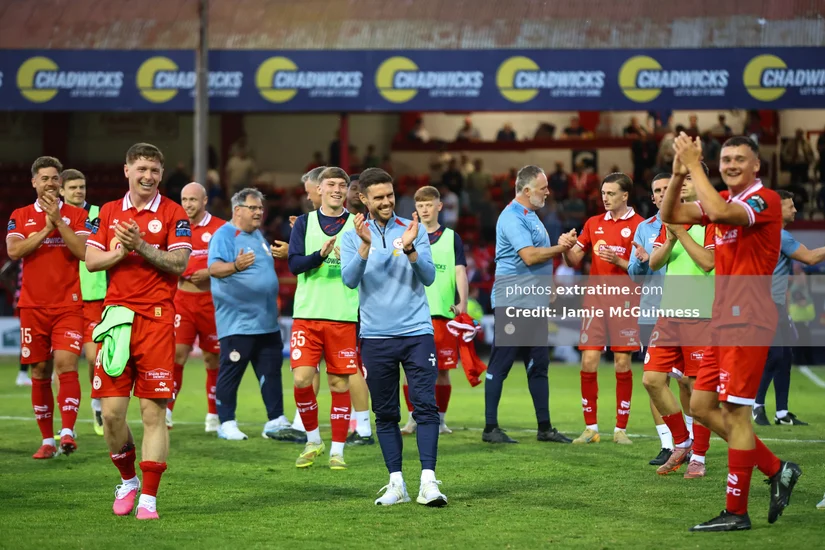 Sean Moore at the double as Shelbourne hit five against Nõmme Kalju - extratime