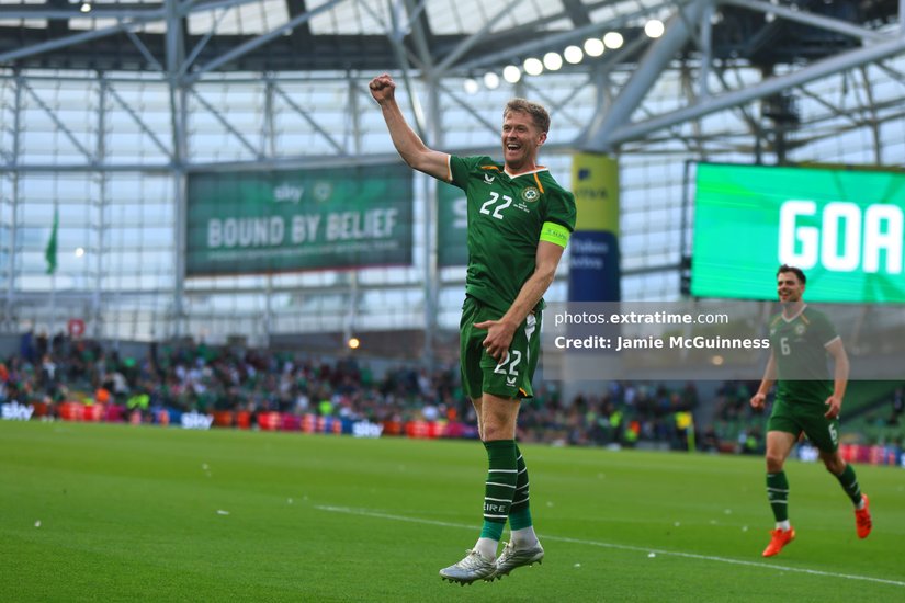Collins header gives 10-man Ireland victory over Qatar - The Home of ...